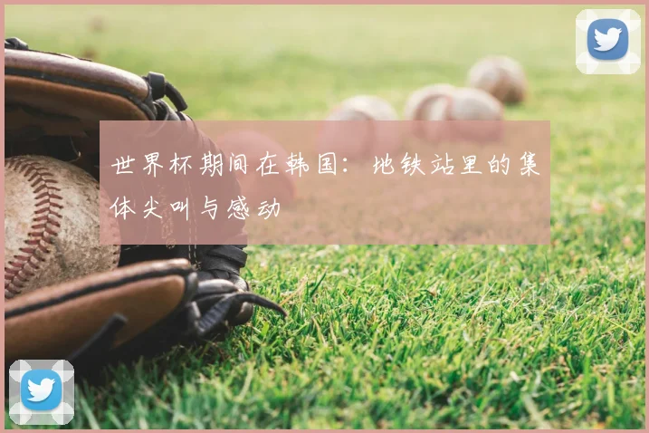 世界杯期间在韩国：地铁站里的集体尖叫与感动