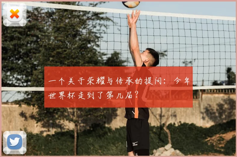 一个关于荣耀与传承的提问:今年世界杯走到了第几届?